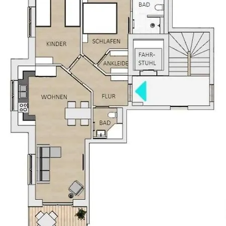 Appartement Seestrasse 9a Meerseezeit *